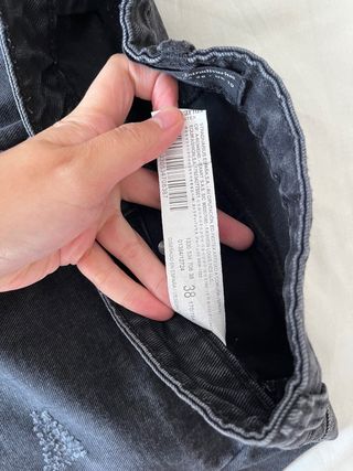 Falda vaquera básica Stradivarius