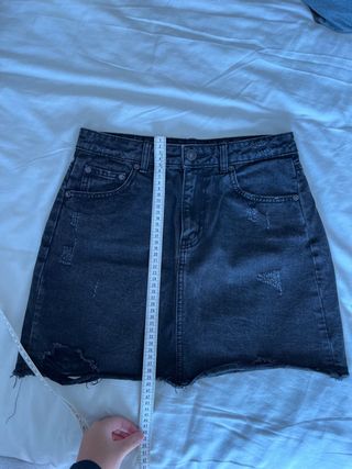 Falda vaquera básica Stradivarius