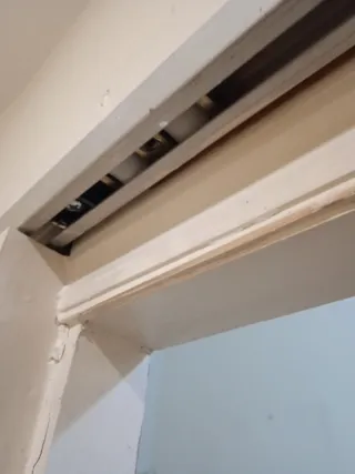 2xPuertas Correderas Madera para Restaurar