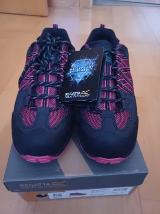 Zapatillas Trekking Regatta Mujer Negro/Rosa