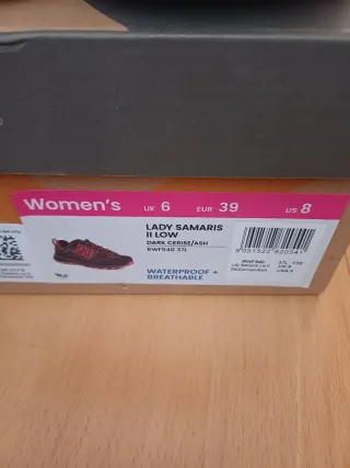 Zapatillas Trekking Regatta Mujer Negro/Rosa