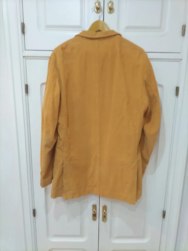 Chaqueta italiana de pana