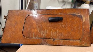 Salpicadero y guanteras nogal Mini Clásico