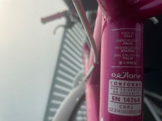 Bicicleta infantil rosa 6-8 años.