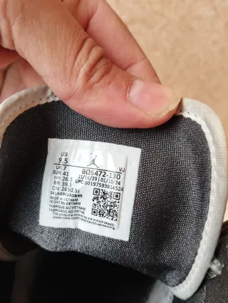 Zapatillas Jordan Verde y Blanco