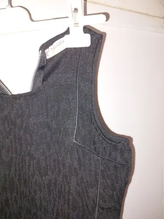 Vestido Pull&Bear Negro Talla S