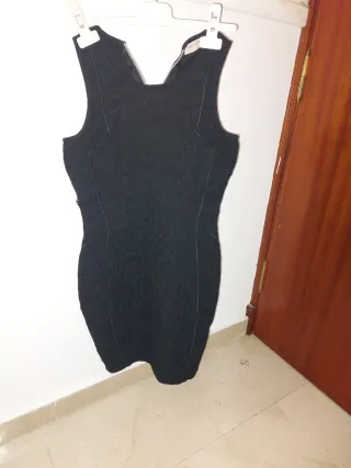 Vestido Pull&Bear Negro Talla S