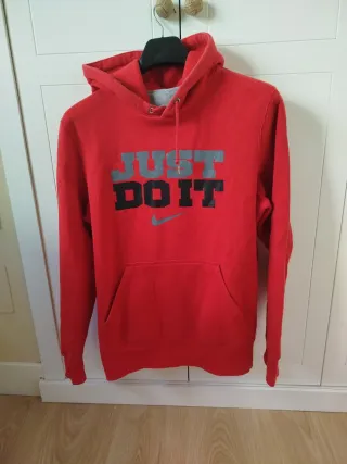 Sudadera Nike Roja Just Do It