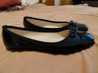 Manoletinas charol mujer talla 40