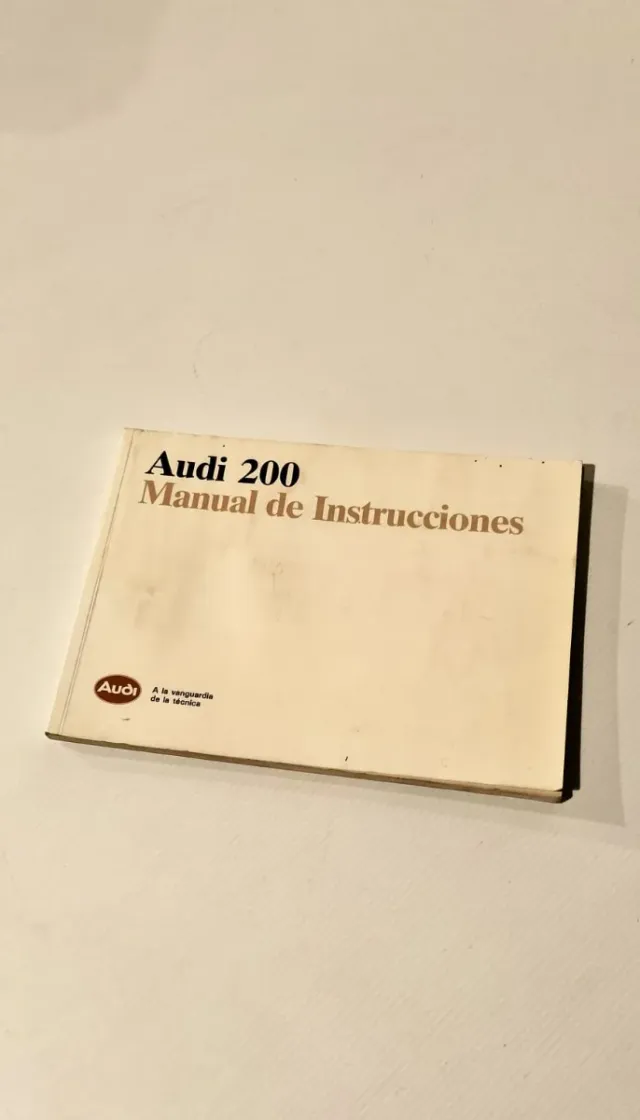 Manual Audi 200