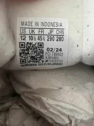 Adidas Gazelle Indoor Shadow Fig Talla 45 1/3