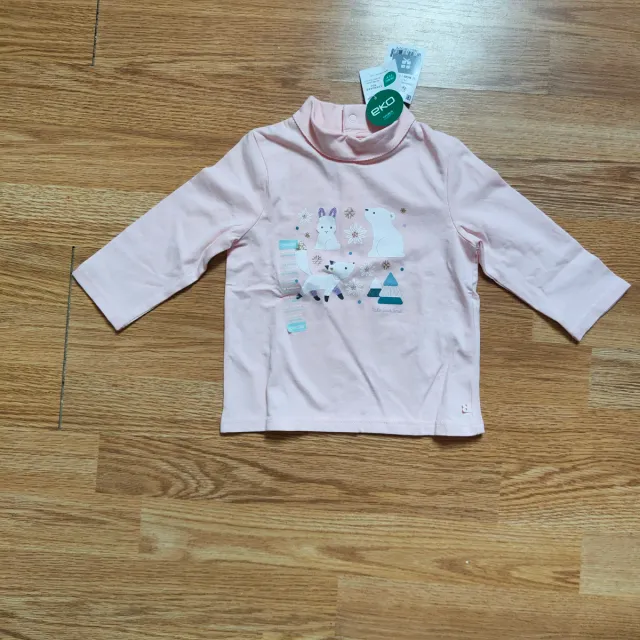 Maglioncino bambina rosa con orsetti 12mesi 74cm