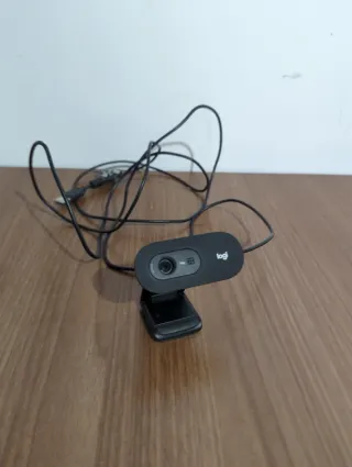 Webcam Logitech Negra