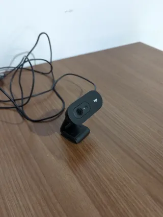 Webcam Logitech Negra