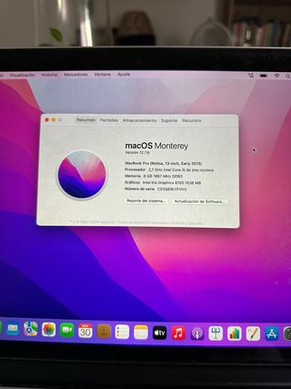 MacBook Pro 2015 Plata