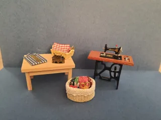 Set Miniature Cucito e Stireria