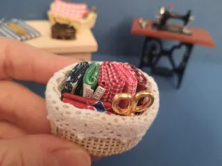 Set Miniature Cucito e Stireria