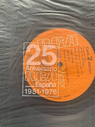 LP Vinilo Kinks Soap Opera Original 1976 España