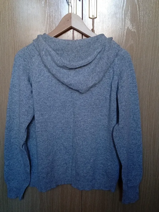 Sudadera lana gris MARY JANE Talla M