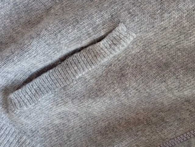 Sudadera lana gris MARY JANE Talla M