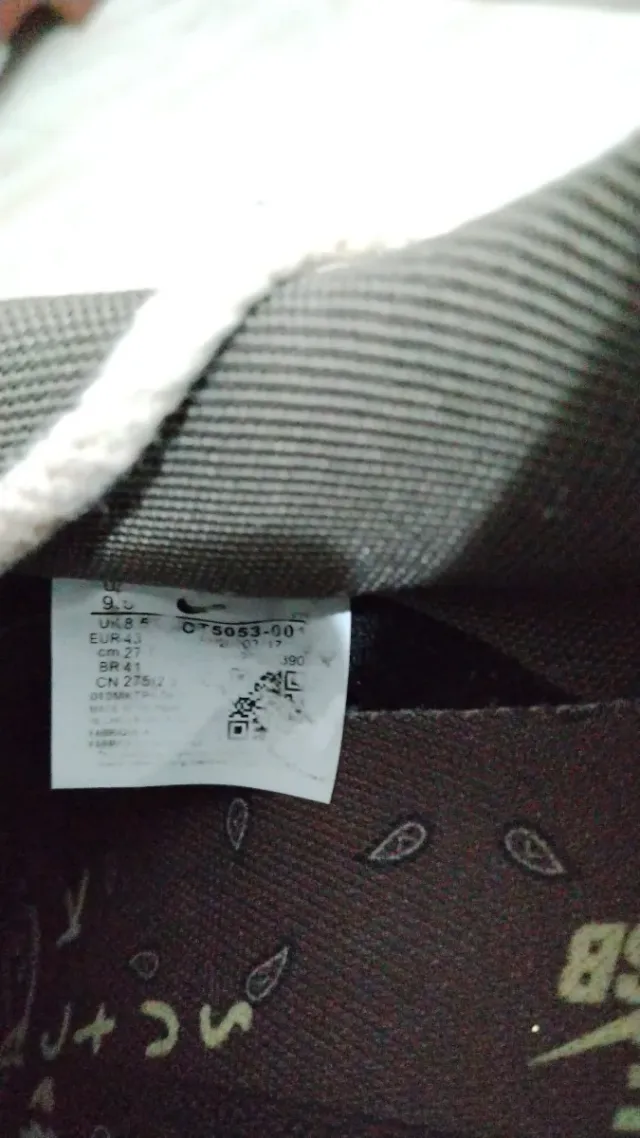 Zapatillas Nike Dunk SB Beige y Negro