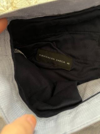 Pantalón cuadros Purificación García