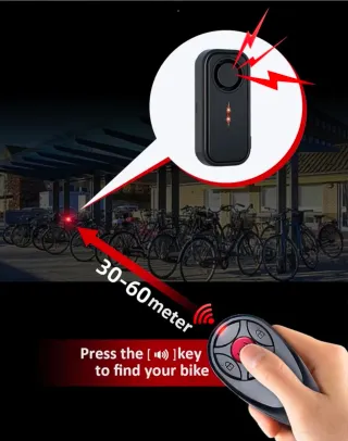 Alarma antirrobo 113db con mando