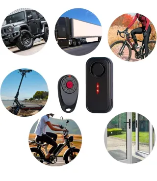 Alarma antirrobo 113db con mando