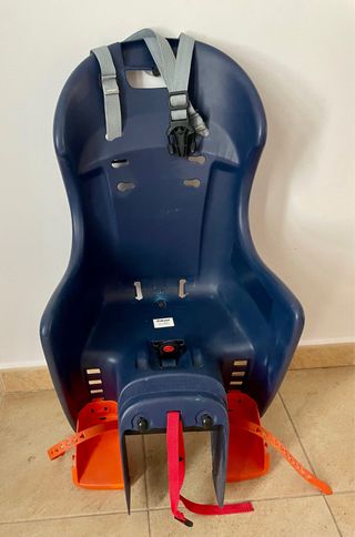 Silla Portabebés Bicicleta Azul