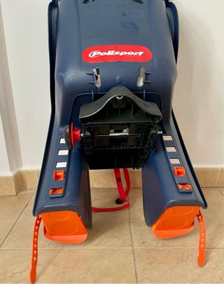 Silla Portabebés Bicicleta Azul