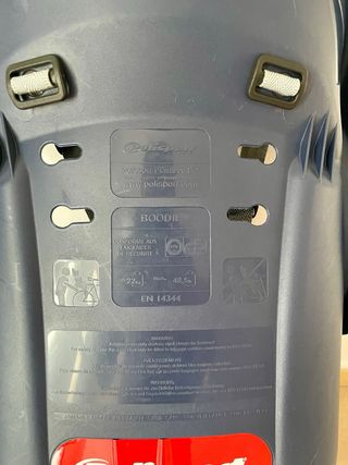 Silla Portabebés Bicicleta Azul