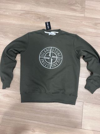 Sudadera Stone Island Verde