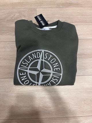Sudadera Stone Island Verde