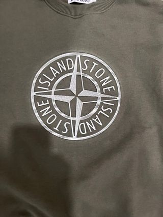 Sudadera Stone Island Verde