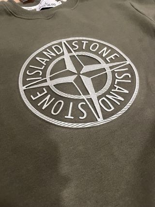 Sudadera Stone Island Verde