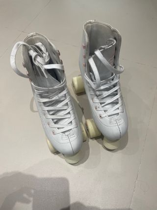 Patines blancos artísticos talla 38