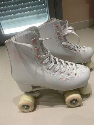 Patines blancos artísticos talla 38