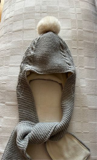 Gorro bufanda 24/36m 48/50cm Vertbaudet