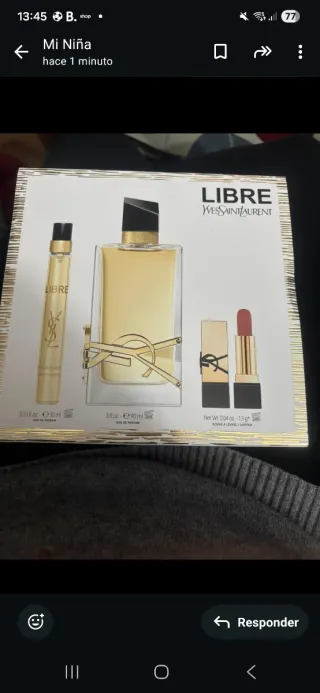 Estuche YSL Libre 100ml Mujer