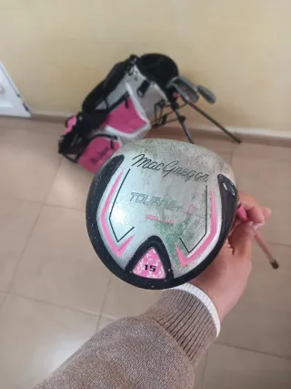 Juego Palos Golf Junior Mc Gregor Rosa / Fucsia