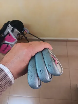 Juego Palos Golf Junior Mc Gregor Rosa / Fucsia