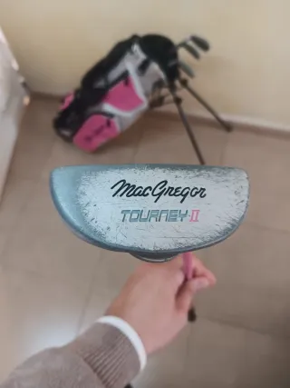 Juego Palos Golf Junior Mc Gregor Rosa / Fucsia