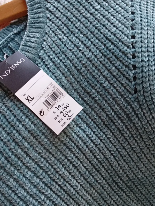 Jersey chenilla Inextenso Talla XL