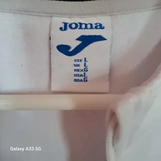 Chándal Joma Blanco y Gris