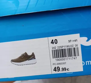 Zapatillas Joma Mujer Talla 40 Verde Militar