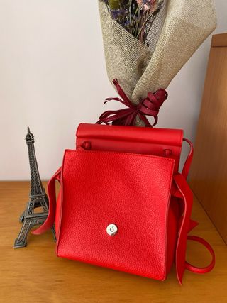 Bolso Adolfo Domínguez Rojo