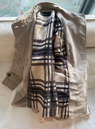 Gabardina Zara Beige