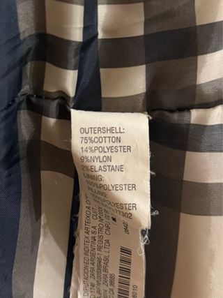 Gabardina Zara Beige