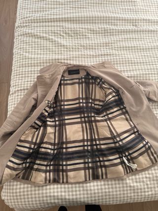 Gabardina Zara Beige