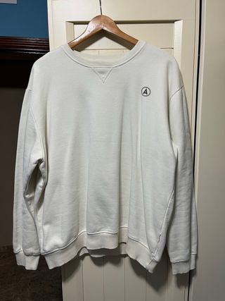 Sudadera Álvaro Moreno Blanca